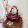 Rivet Embellished Crossbody Bag