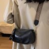Wide Strap Crossbody Bag